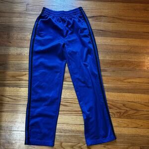 adidas Blue Essentials 3-Stripes Pants – Juniors Size L